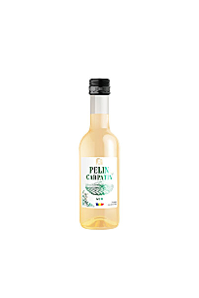 Pelin Carpatin Vin alb semi-sec 187 ml