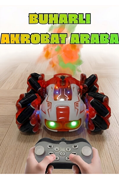 Boratila Toys 2.4Ghz Uzaktan Kumandalı Full Fonksiyon Sesli Işıklı Type-c Şar...