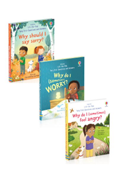 Usborne Very First Q&A Feelings Set