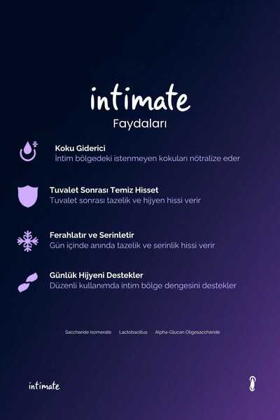 .ki Intimate Koku Giderici Ferahlatıcı İntim Bakım Spreyi - Postbiyotik & Prebiyotik Kompleks İçeren Formül - Tuvalet Sonrası Hijyen 100ml