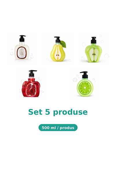 Tasty Set 5 Produse Tasty, Mix Cocos, Pere, Mar Extract, Rodie, Lime