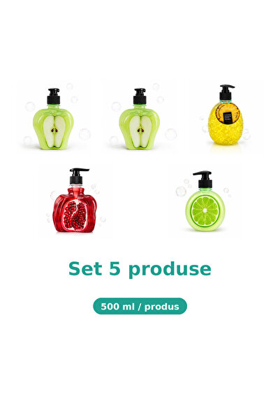 Tasty Set 5 Produse Tasty, Mix Mar Piele Sensibila, Mar Extract, Ananas, Rodi...
