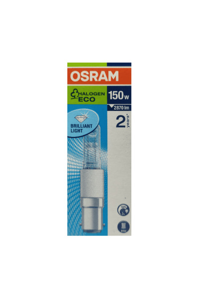 Osram Λάμπα Halolux Ceram , 150W, για Ντουί B15d, 2900K