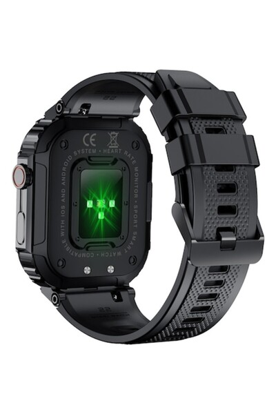 Denver Smartwatch SWC-191B Silicon, Senzor de ritm cardiac și tensiune arteri...