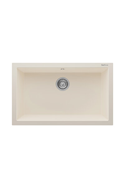 RealStone K003 Didyma 77 Granit Evye 770x530 mm Tek Göz Mutfak Evyesi - K003 ...