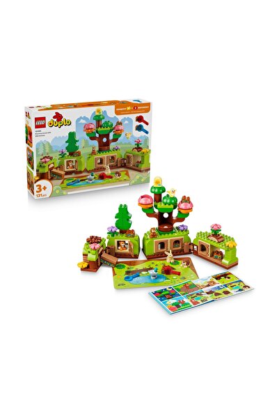 LEGO Duplo Town Pădurea Descoperirilor cu Animale Sălbatice (10480)