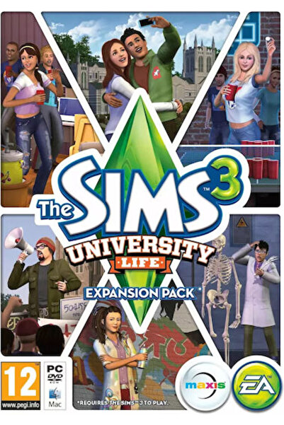 Electronic Arts The Sims 3 Πακέτο Επέκτασης Ζωής στο Πανεπιστήμιο Παιχνίδι PC...