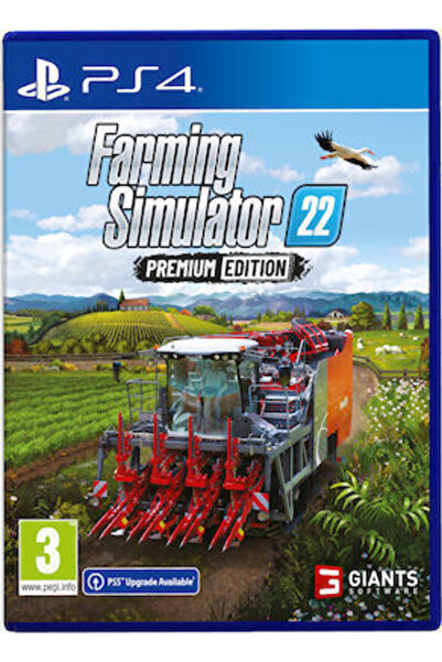 Sony Farming Simulator 22 Έκδοση Premium Παιχνίδι PS4 (Μεταχειρισμένο)