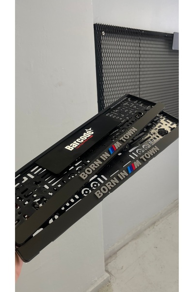 Barcode Works Born ın m town Plakalık Takmatik Bmw Model