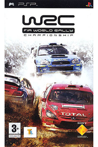 Sony WRC FIA Παγκόσμιο Πρωτάθλημα Ράλι PSP Παιχνίδι (Μεταχειρισμένο)