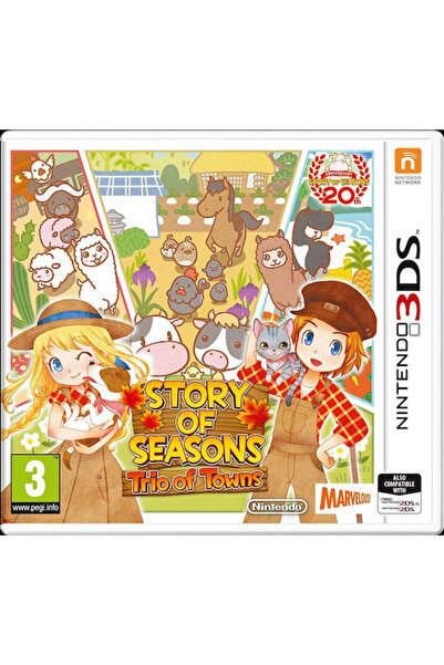 Xseed Story of Seasons: Τρίο Πόλεων (Παιχνίδι 3DS)