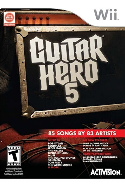 ACTIVISION Guitar Hero 5 Παιχνίδι Wii (Μεταχειρισμένο)