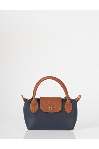 Kayra Covered Shopper Bag Navy Blue