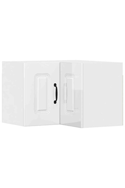 vidaxl Dulap de bucătărie Kalmar Alb lucios 57 x 57 x 40 cm