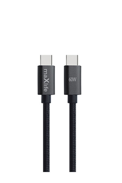 Max Life Cablu De Date Și Încărcare Rapidă USB-C La USB-C Maxlife, Power Deli...