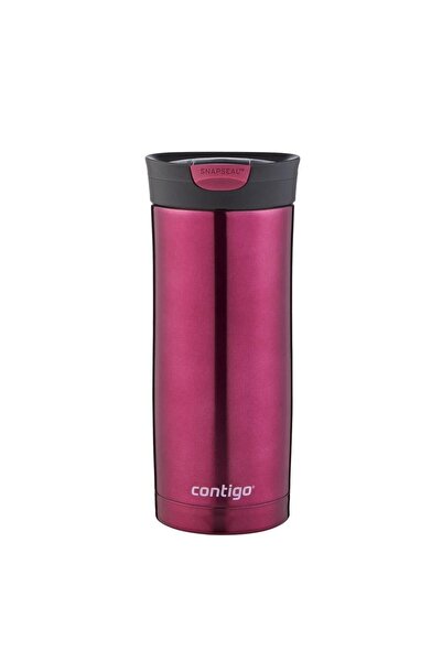 Empressco Contigo Huron Snapseal Seyahat Kupası, Canlı Kırmızı, Vakumlu Şişe,...