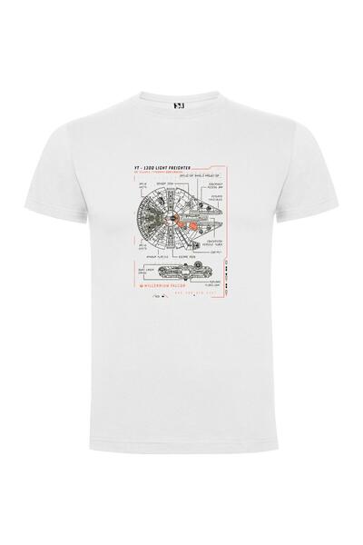 iLovePrints Starship Blueprint Collection Tshirt