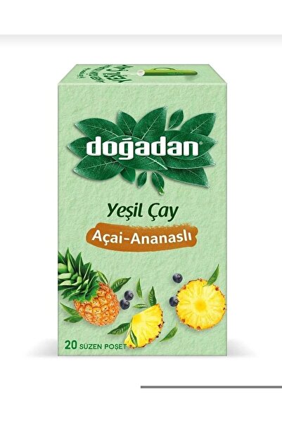 Doğadan Green Tea with Acai & Pineapple (ANANAS VE AÇAİ 18'Lİ) x 1 paket