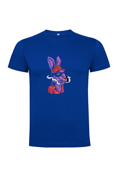 iLovePrints Glamorous Bunny Gangster Tshirt