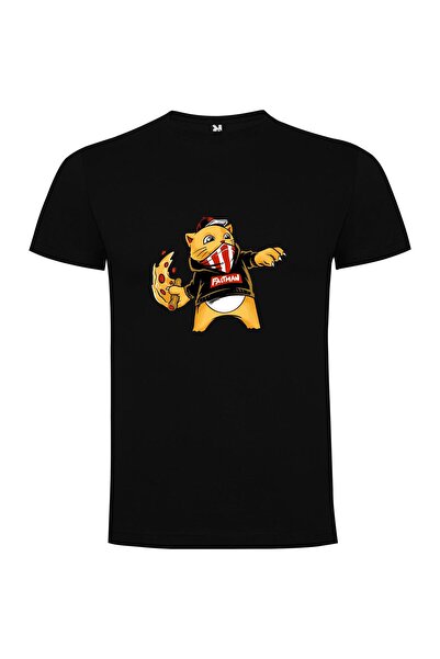 iLovePrints Feline Pizza Heroes Tshirt