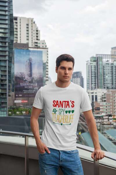 iLovePrints Santa's Spy Teacher Life Tshirt