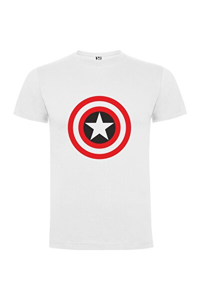 iLovePrints Star Captain's Shield Tshirt