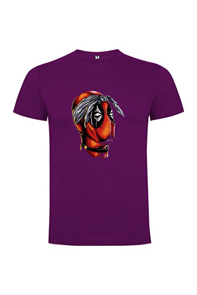 iLovePrints Deadpool Mandalorian Portrait Tshirt