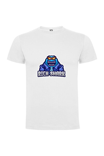 iLovePrints Rich Shark Gaming Team Tshirt
