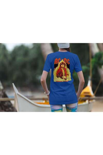 iLovePrints AC/DC Angus Young Poster Tshirt