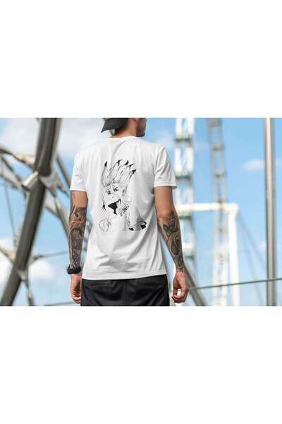 iLovePrints Anime Character with Einstein's Formula Tshirt