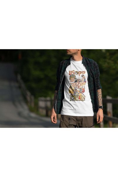 iLovePrints One Piece Usopp Collage Tshirt