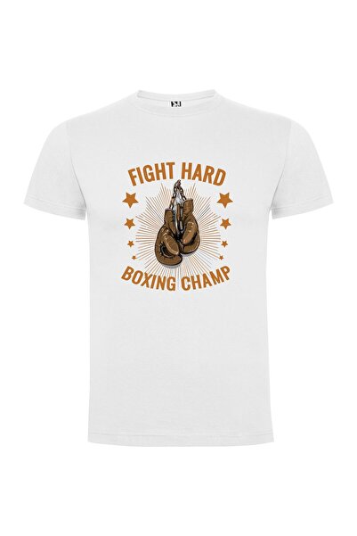 iLovePrints Fighting Gold Gloves Tshirt