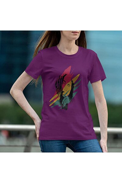 iLovePrints Abstract Reggae Portrait Tshirt