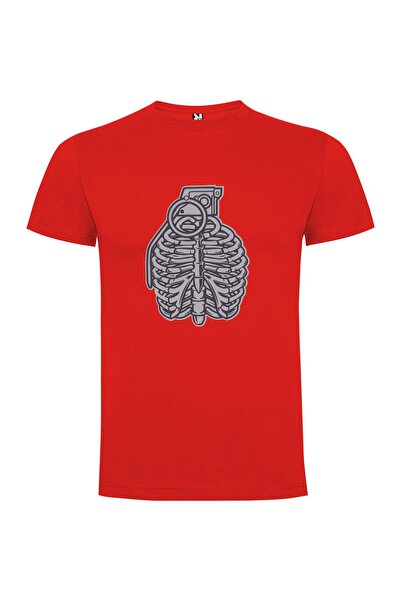 iLovePrints Titanium Cyber Skeleton Tshirt