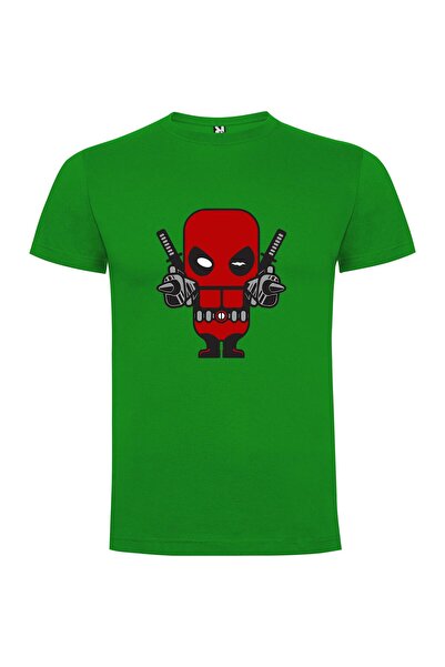 iLovePrints Red Gunslinger Deadpool Tshirt