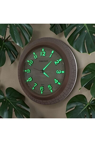 Time Gold Fosforescentni 3D horizontalni numerisani zakrivljeni stakleni zidn...
