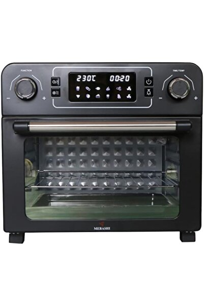 MEBASHI ME-AFO996 BS 23L Air Fryer Oven, Digital Touch Screen, Rotisserie, De...