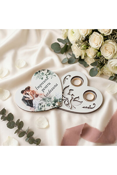 Bello Carino High quality decoration products Inimă de Lemn Personalizată cu ...