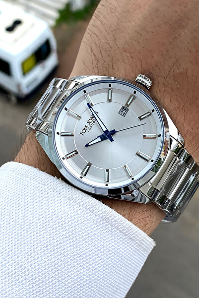 Tom Jones London Original 2 Year Warranty Men's Wristwatch Steel Band 3 Atm W...