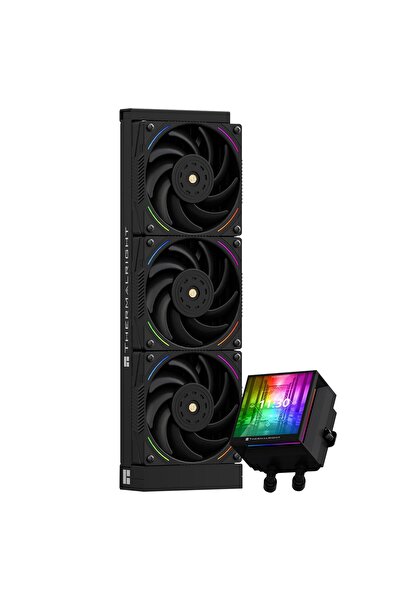 ThermalRight Hyper Vision 360 ARGB Liquid CPU Cooler, 480x480 IPS LCD, AM5/In...