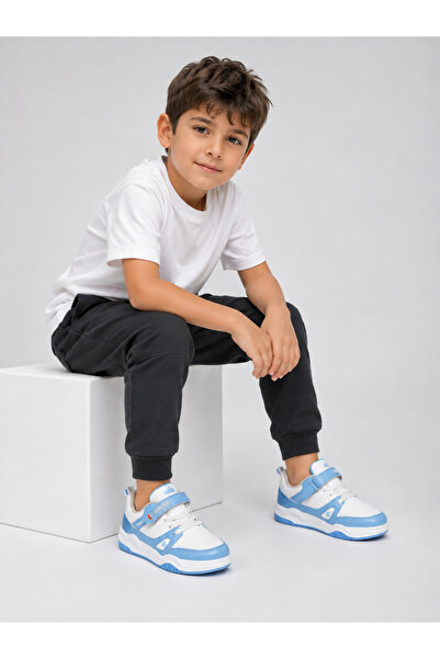 dawn Children's Unisex Non-Slip Sole Waterproof Orthopedic Velcro Sports Shoes