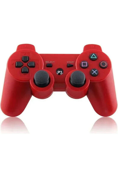OEM Ασύρματο χειριστήριο για PS3 Κόκκινο
