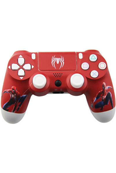 Factory DoubleShock Ασύρματο Χειριστήριο για PS4 Κόκκινο Spiderman