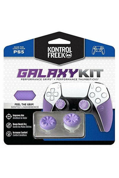 kontrolfreek Καλύμματα αναλογικών μοχλών για χειριστήριο PS5 σε μωβ χρώμα