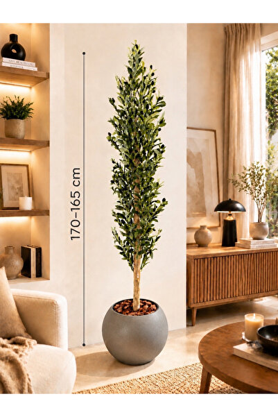 CENTRHOME Luxury Artificial Olive Tree 170-165 cm