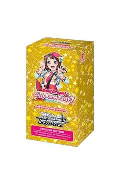 Bushiroad Weiss Schwarz BanG Dream! Petrecere cu trupe de fete! Cutie de ampl...