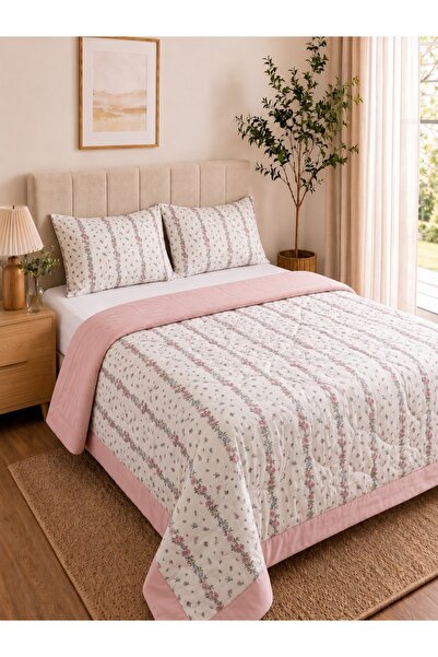 Bikaya Home Set dublu cu cadru pentru pat |   200x230 cm |   100% bumbac |   ...