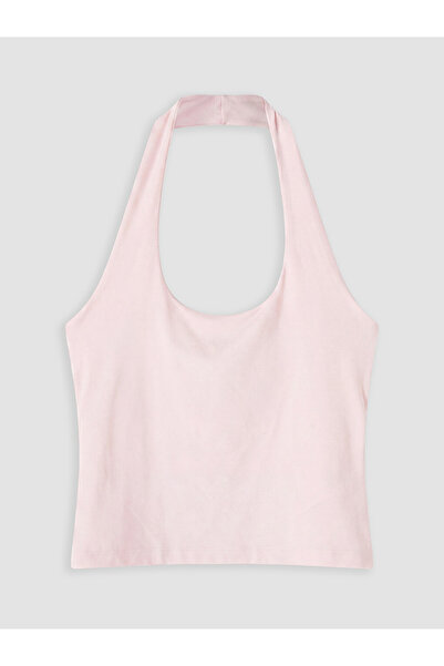 LC Waikiki Timeless Clothing & Timeless Choices Halter Roba Collar Women's Crop