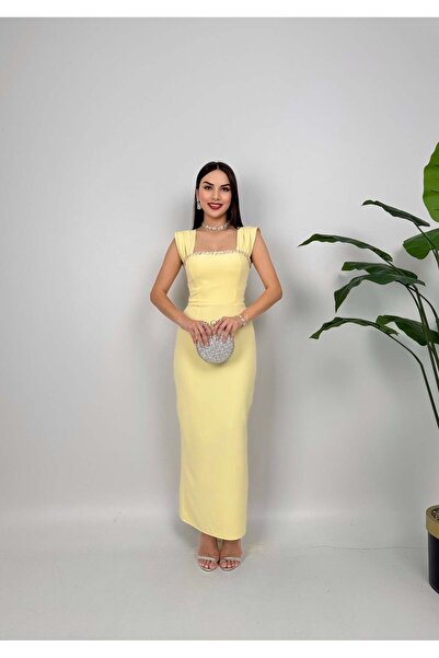 GENERAL Two-Way Dress |   Off-Shoulder with Soft Design and Embellished Acces...