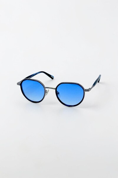 Mustang Elif Optik 03 48 Ekartman Unisex Güneş Gözlüğü UV400 Korumalı Yuvarla...